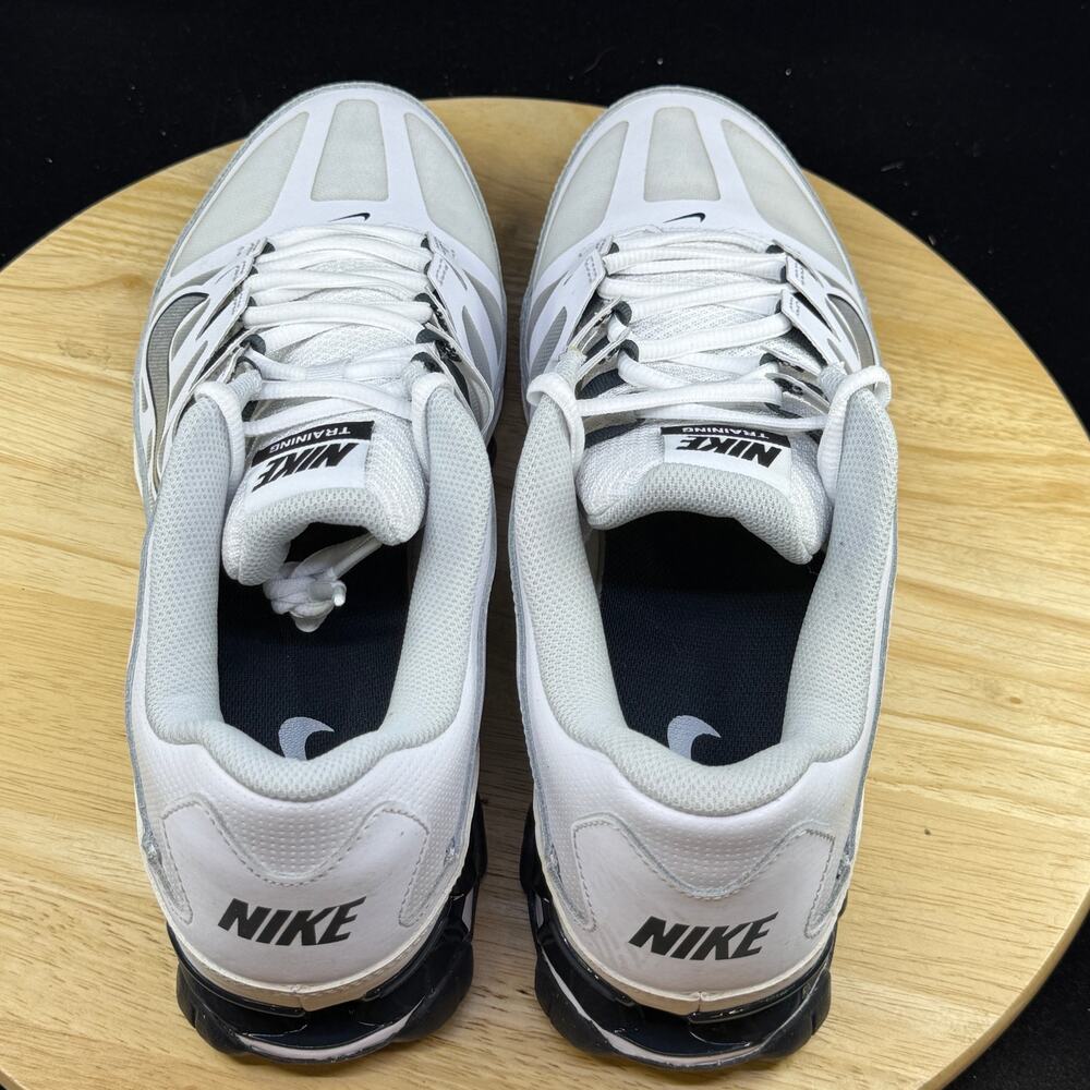Nike REAX 8 TR Mesh Pure Platinum Size 11.5 Men's Running Shoes 621716-108 White - Picture 8 of 10